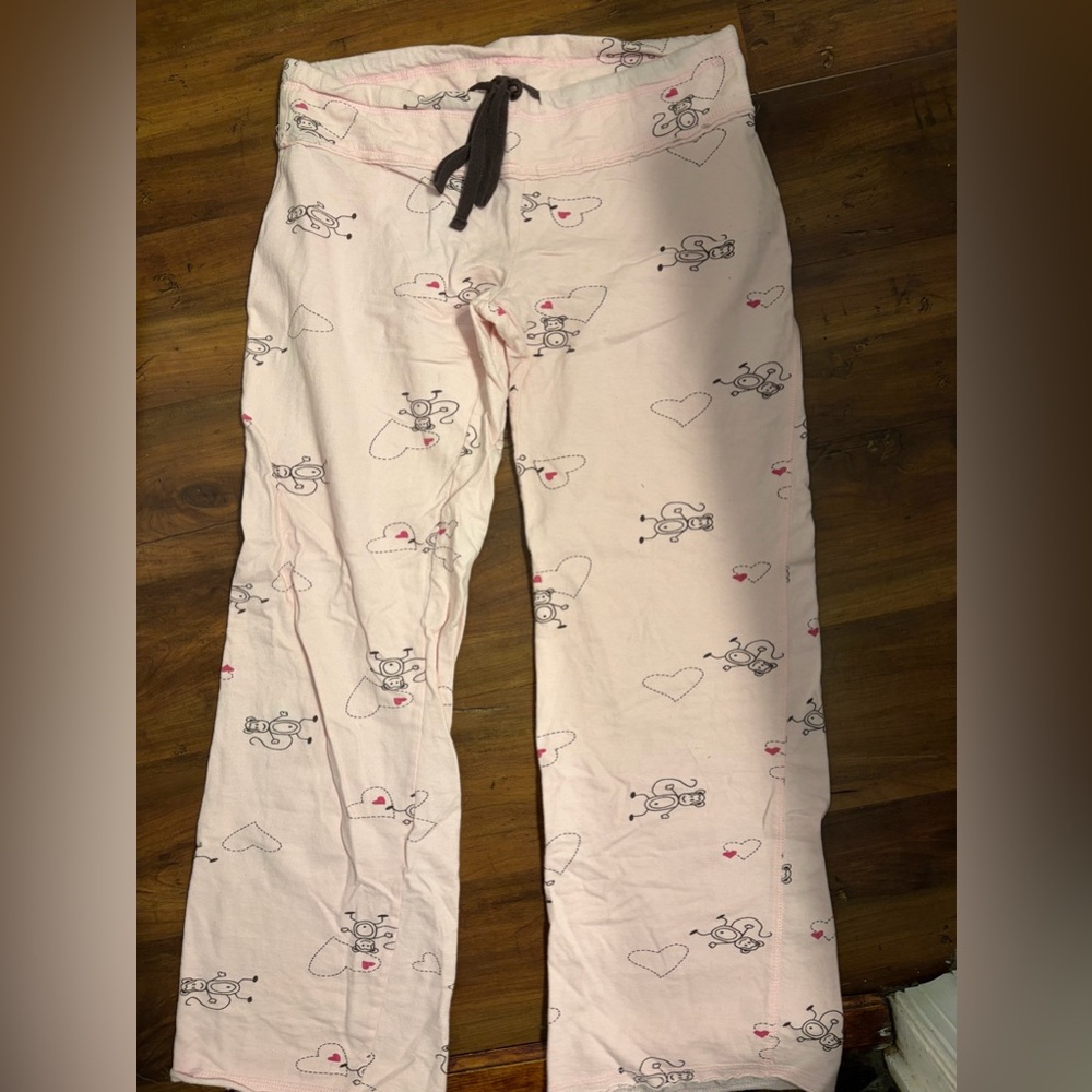 Lola Pink Pajama Pants with Cute Print